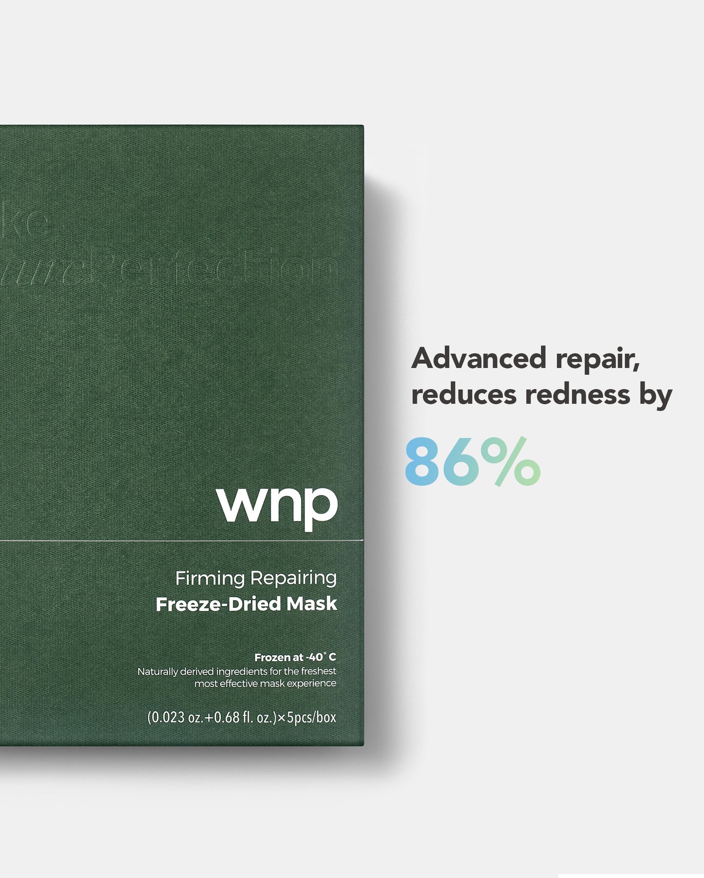 WNP Living Energy Firming Repairing Freeze-Dried Mask