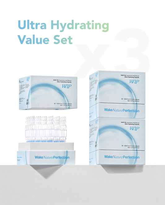 WNP 3% Hyaluronic Acid Serum Value Set